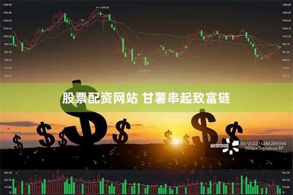 股票配资网站 甘薯串起致富链