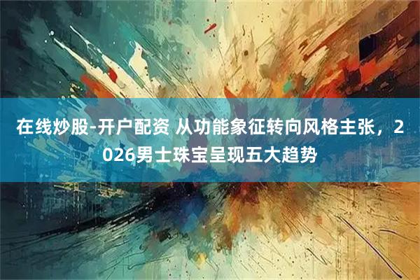 在线炒股-开户配资 从功能象征转向风格主张，2026男士珠宝呈现五大趋势
